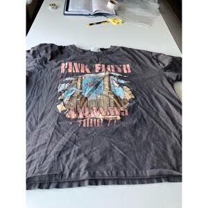 H & M Pink Floyd original tour 77 band t shirt size xl